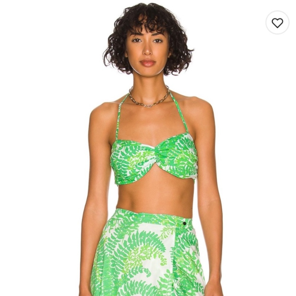 NWT SWF Sweetheart Halter Crop Top